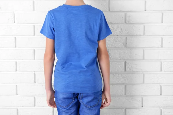 Clothes advertising for boy — Stock Photo, Image
