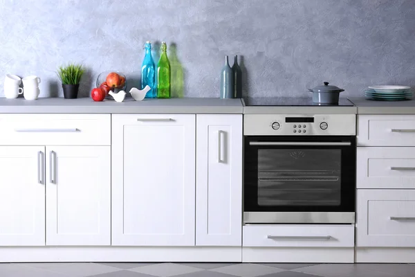 Modern kitchen interior — Stock Photo, Image