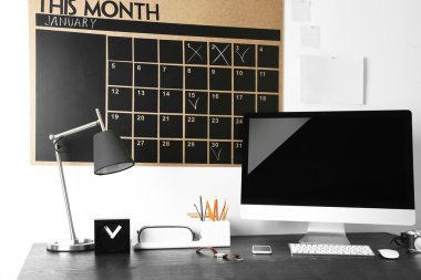 Çalışma alanı ile modern bilgisayar