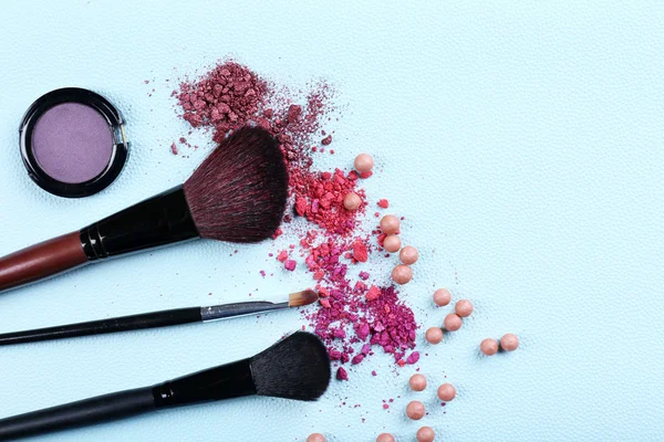 Strumenti di trucco e cosmetici — Foto Stock