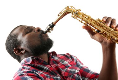 Afro-Amerikan caz müzisyeni 