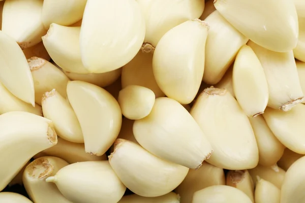 Cleared garlic background — Stock Photo, Image