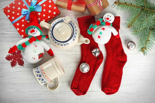 Christmas background Decorations — Stock Photo, Image