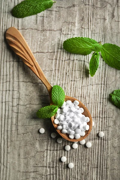 Terrones de azúcar y stevia — Foto de Stock