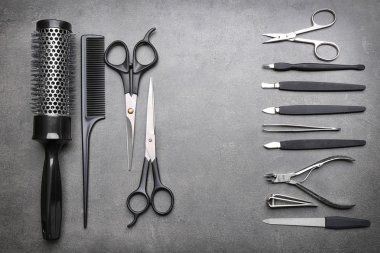 Barber and manicure set