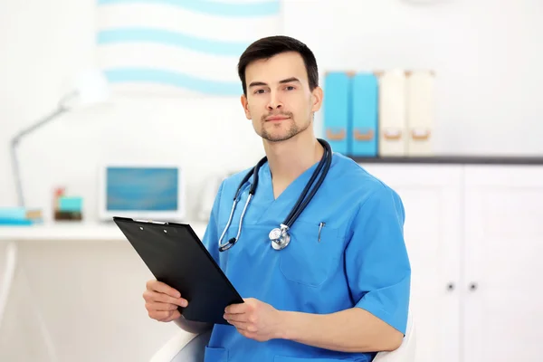 Doctor Clipboard Office — Stock Photo, Image