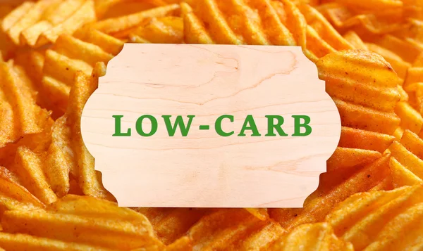 Low-Carb on wooden frame — Stock Photo, Image