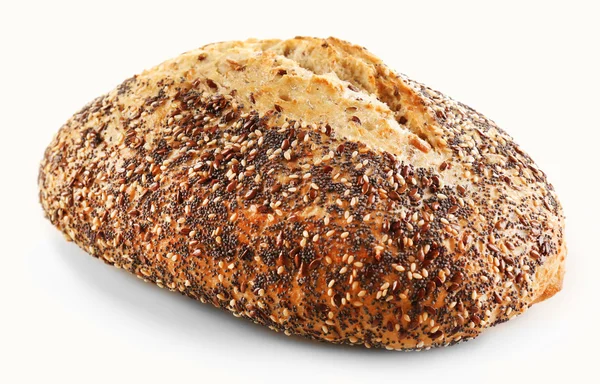 Brot isoliert auf weiß — Stockfoto