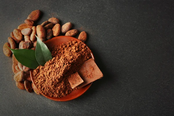 Castron cu cacao aromatică — Fotografie, imagine de stoc