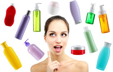 hafif makyaj kadınla