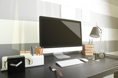 Çalışma alanı ile modern bilgisayar