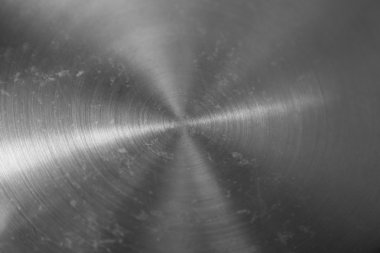 Parlatılmış metal yakın çekim