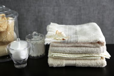 Banyo havlu ile ayarla 