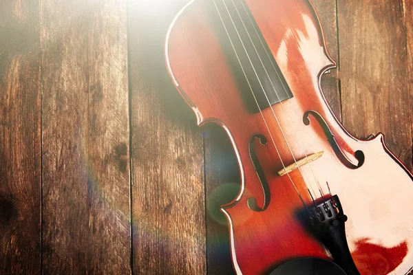 Clássico violino close-up — Fotografia de Stock