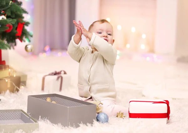 Funny baby girl — Stock Photo, Image