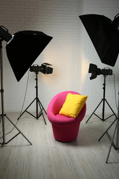 Estudio fotográfico con interior moderno —  Fotos de Stock