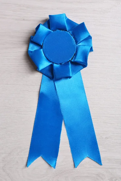 Fita azul do prêmio — Fotografia de Stock