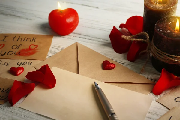 Carte cadeau pour la Saint-Valentin — Photo