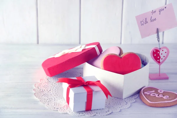 Galletas de San Valentín —  Fotos de Stock