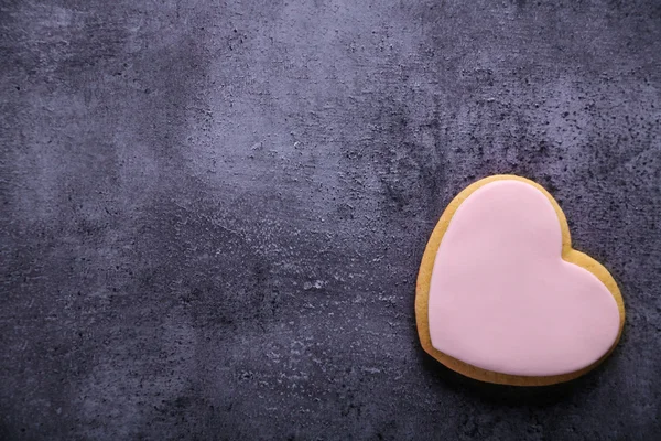 Galleta de amor rosa — Foto de Stock