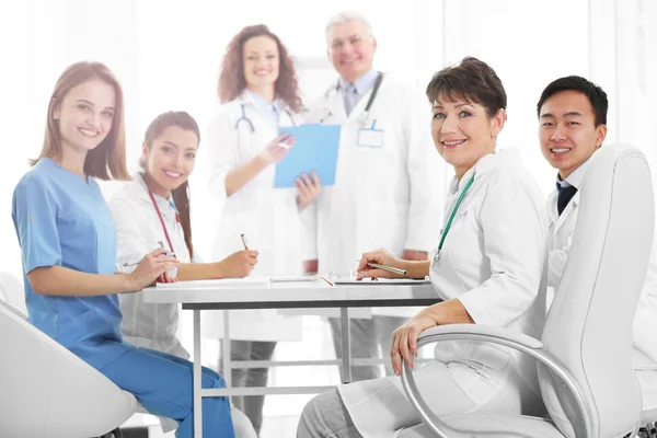 Team Doctors Indoors — Stock Photo, Image