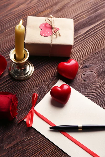 Gift card per San Valentino — Foto Stock