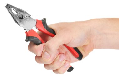 Tamirci holding pense