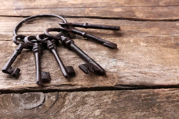 Bunch of old keys — Stock Photo, Image