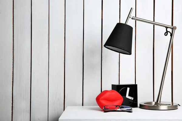 Lámpara y decoración del hogar — Foto de Stock