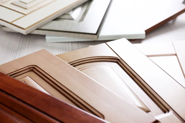 Muster von Holzplatten für Möbel — Stockfoto