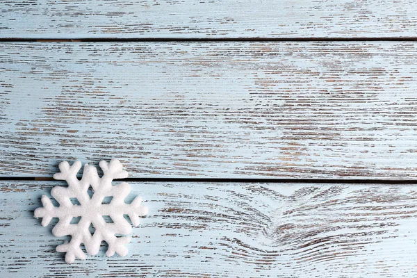 Vintern bakgrund med snöflinga — Stockfoto