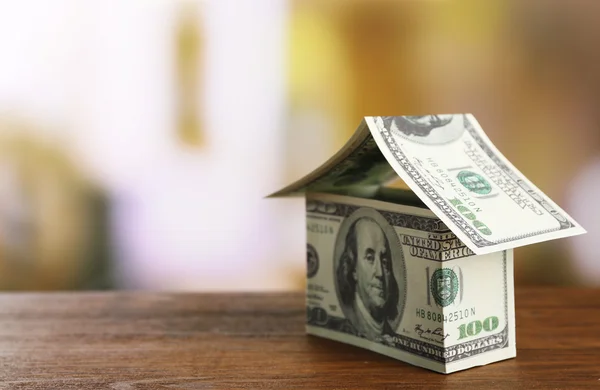 Money house, close up — Stock Photo, Image