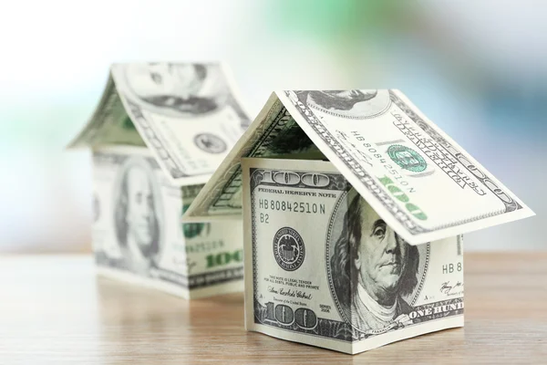 Money house, close up — Stock Photo, Image