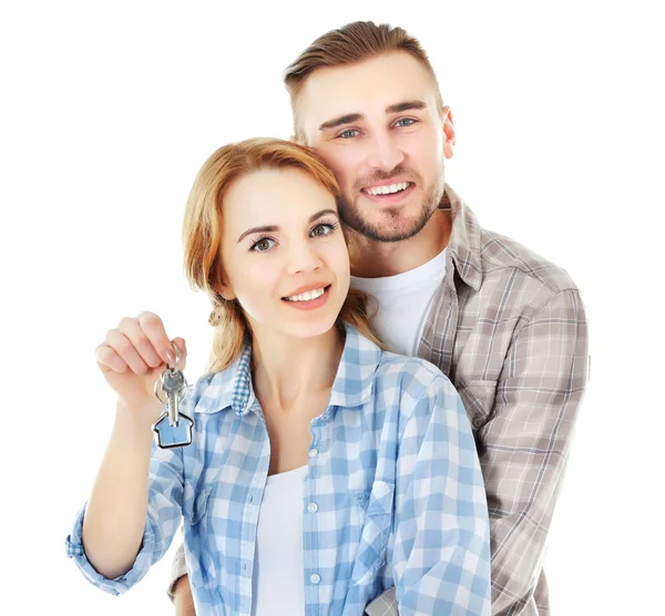 Happy young couple — Stock Photo, Image