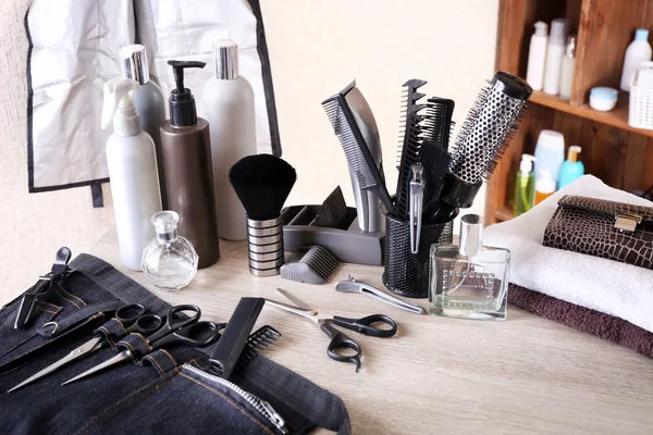 Professional hairdresser tools — Stock Photo, Image
