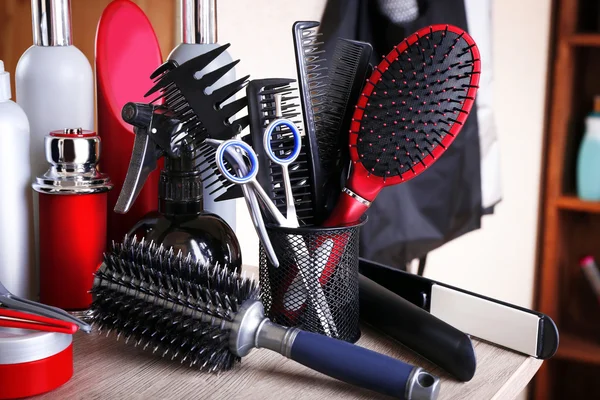 Profesjonalny salon fryzjerski narzędzia — Zdjęcie stockowe