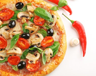 lezzetli lezzetli pizza