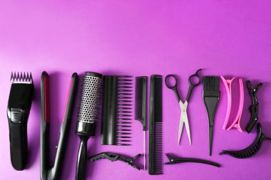Kuaför ile çeşitli aksesuarlar ayarla