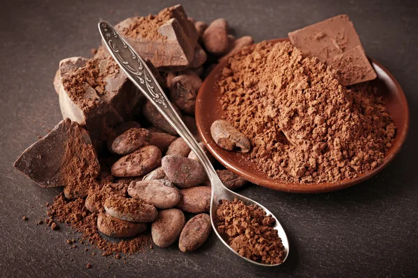 Castron cu cacao aromatică — Fotografie, imagine de stoc