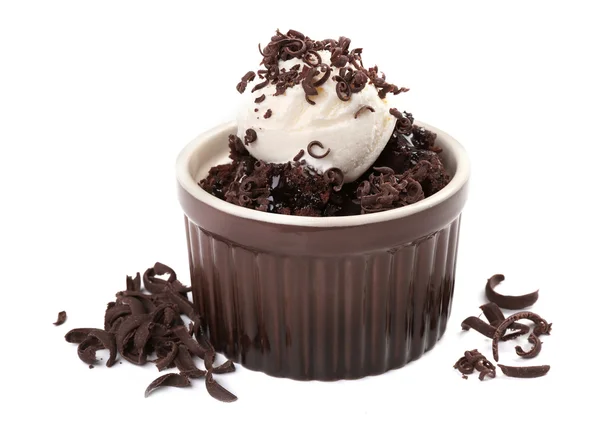 Chocolate lava cake — Stock Photo, Image