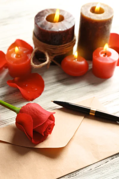 Gutschein für Valentinstag — Stockfoto