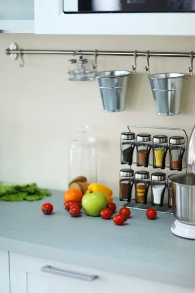 Modern kitchen interior — Stock Photo, Image