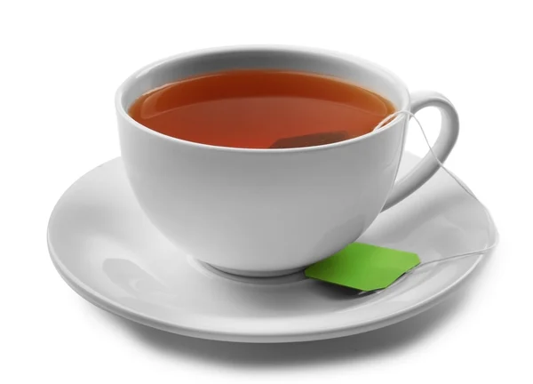Šálek čaje, samostatný — Stock fotografie