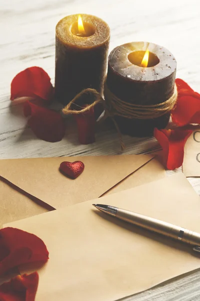 Tarjeta de regalo para San Valentín — Foto de Stock