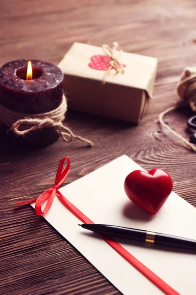 Gift card per San Valentino — Foto Stock