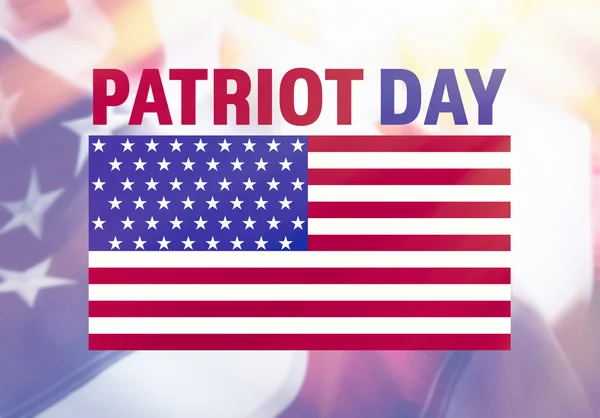 Señal del Día del Patriota — Foto de Stock