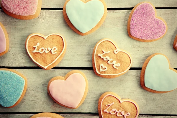 Surtido de galletas de amor — Foto de Stock