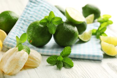 Taze limes ve nane