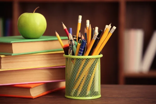 Juego de papelería para la escuela —  Fotos de Stock