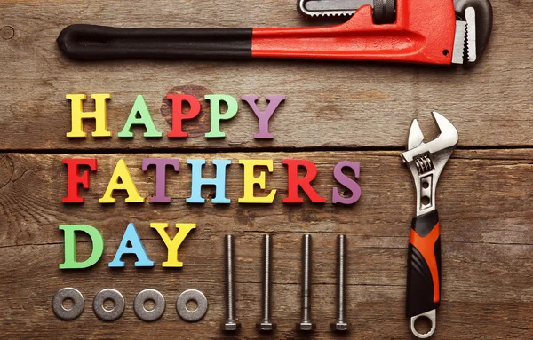 Happy Father's Day inscription — Stock Photo, Image